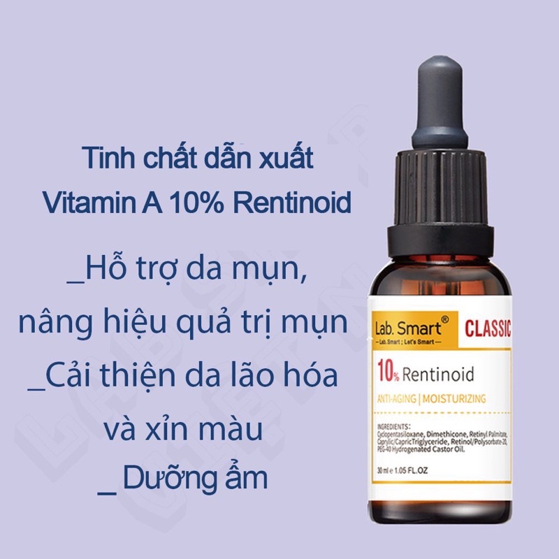 Tinh chất serum 10% RETINOID 30ml DrHsieh LabSmart Đài Loan