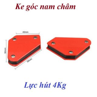 Combo 4 ke góc nam châm mini 4Kg