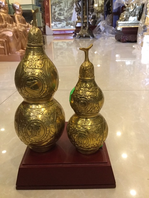 Hồ Lô Bát Quái Bằng Đồng