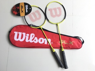 Set 2 cây vợt cầu lông cao cap Wilson  (được tặng kèm túi đựng vợt)