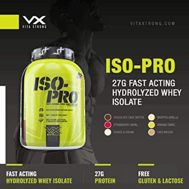 (((ISO-PRO WHEY PROTEIN HYDROLYSED HỖ TRỢ XÂY DỰNG VÀ PHÁT TRIỂN CƠ BẮP