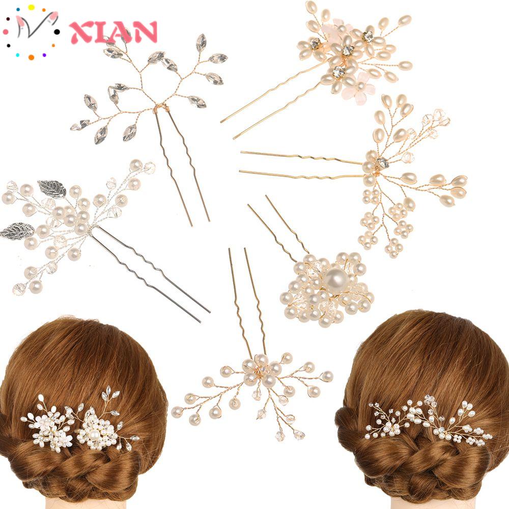 Xiantin Kẹp Tóc Đẹp|Kẹp Tóc Cô Dâu Sang Trọng Quý Phái