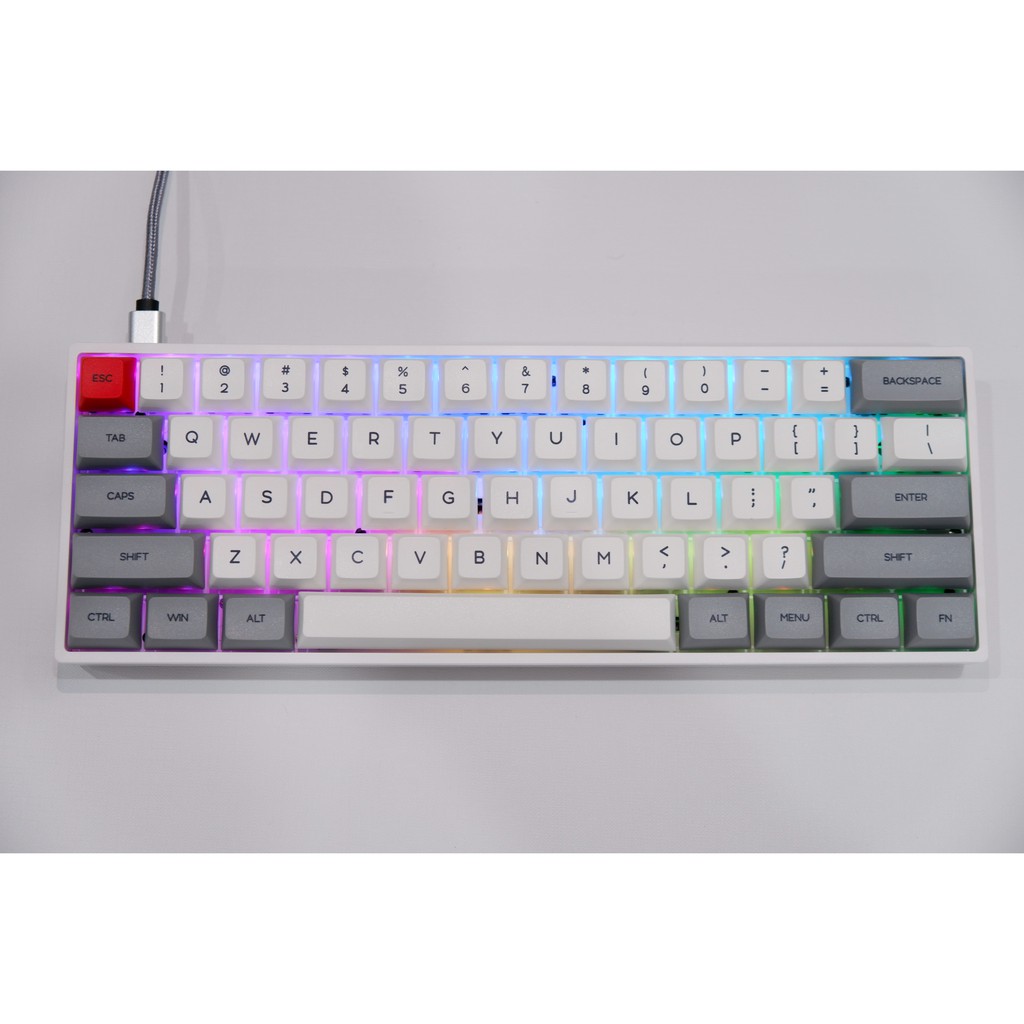 Bàn phím cơ Bluetooth Geek SK61 - SK64 - Full led RGB - Keycap PBT cực xịn | WebRaoVat - webraovat.net.vn