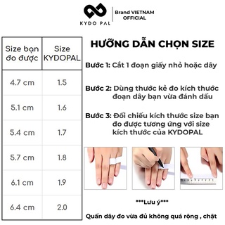 Nhẫn bạc 925 kydopal cá tính hình vương miện đính đá cao cấp trang sức bạc - ảnh sản phẩm 3