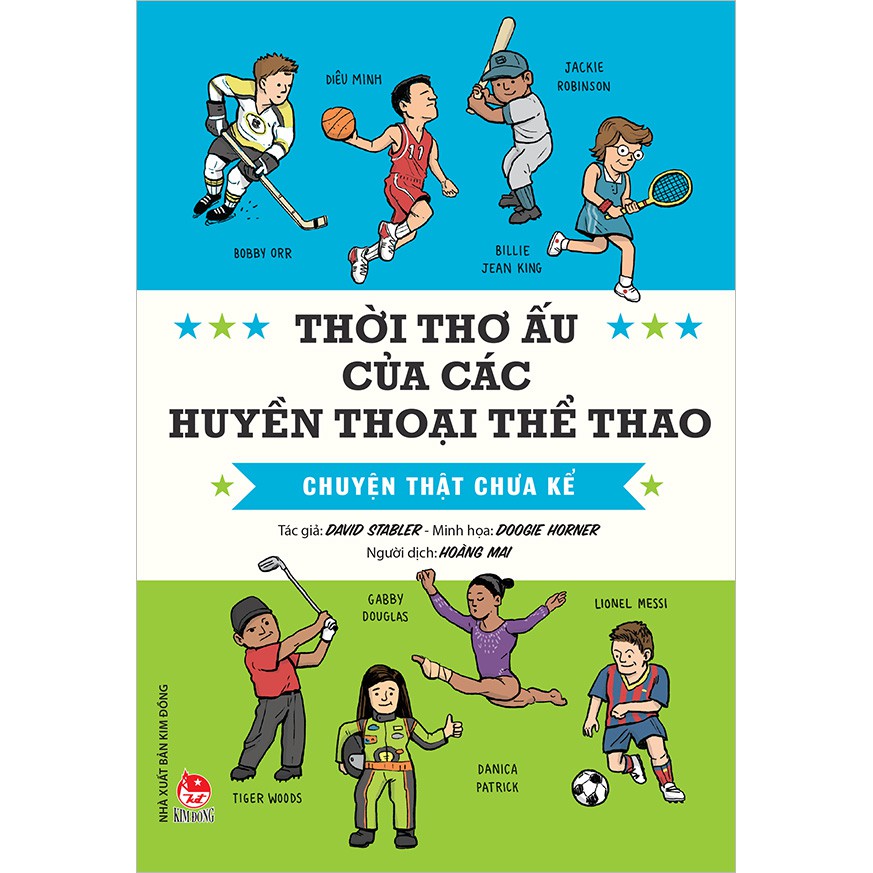 Sách - Thời thơ ấu của các huyền thoại thể thao - chuyện thật chưa kể