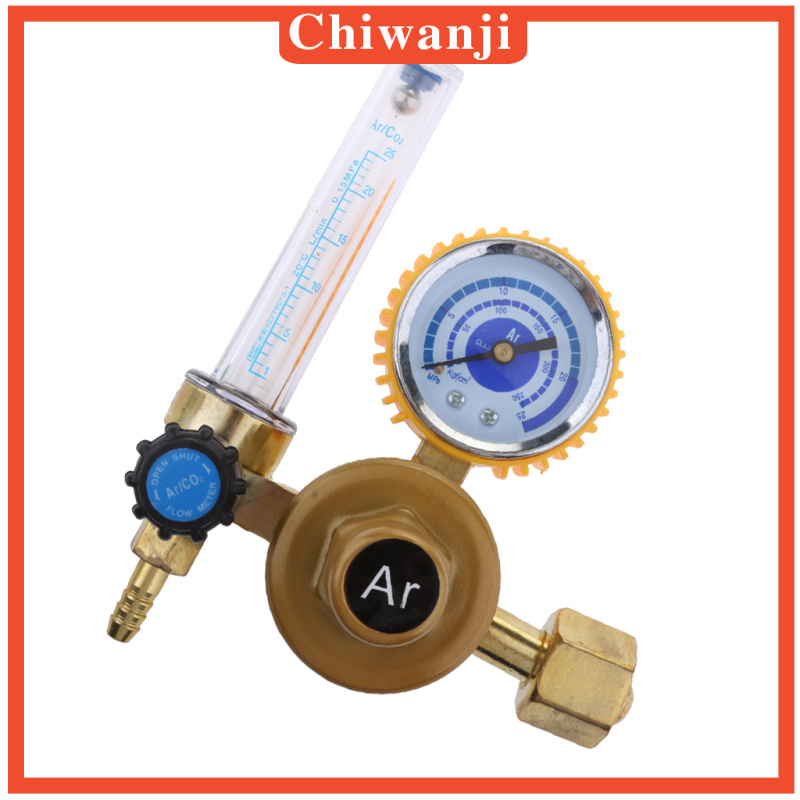 Đồng Hồ Đo Áp Suất Khí Gas Chiwanji 0-25mpa Cho Mig Tig