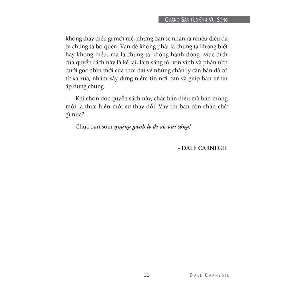 Sách First News - Quẳng Gánh Lo Đi Và Vui Sống (Tái Bản 2021)