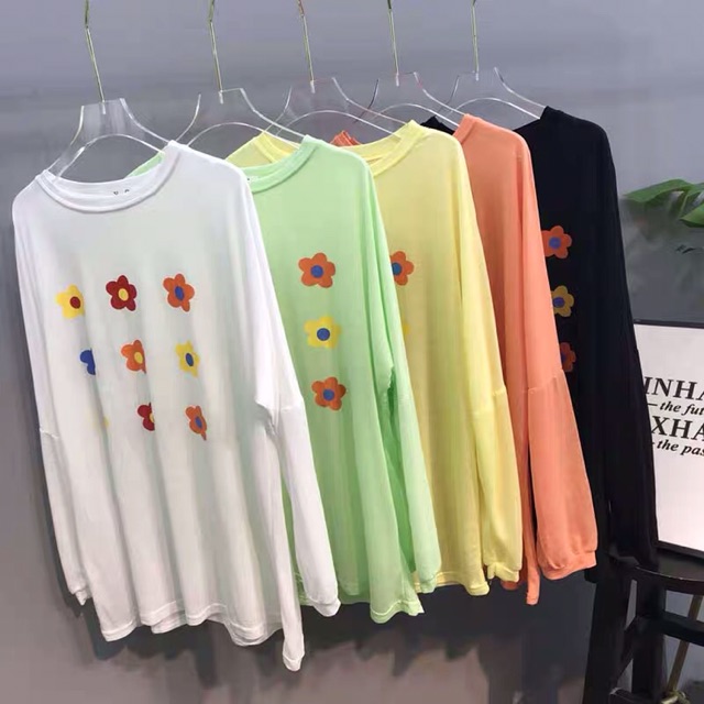 Áo phông giấy hoa hàng Quảng Châu!!!