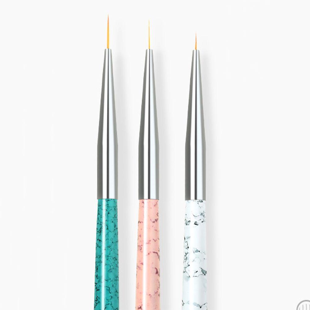 Set 3 Cọ Vẽ Móng Tay Chuyên Nghiệp