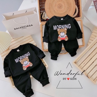 Bộ gấu morning bé trai bé gái