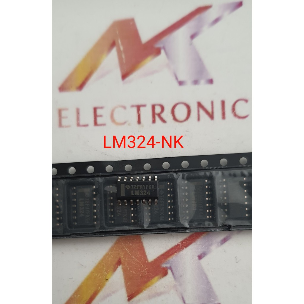 LM324 LM324DR LM324 SMD SOP14 Chính hãng Mới Texas Intrusment mới 100%
