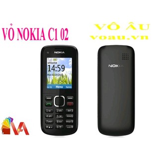 VỎ NOKIA C1 02 MÀU ĐEN