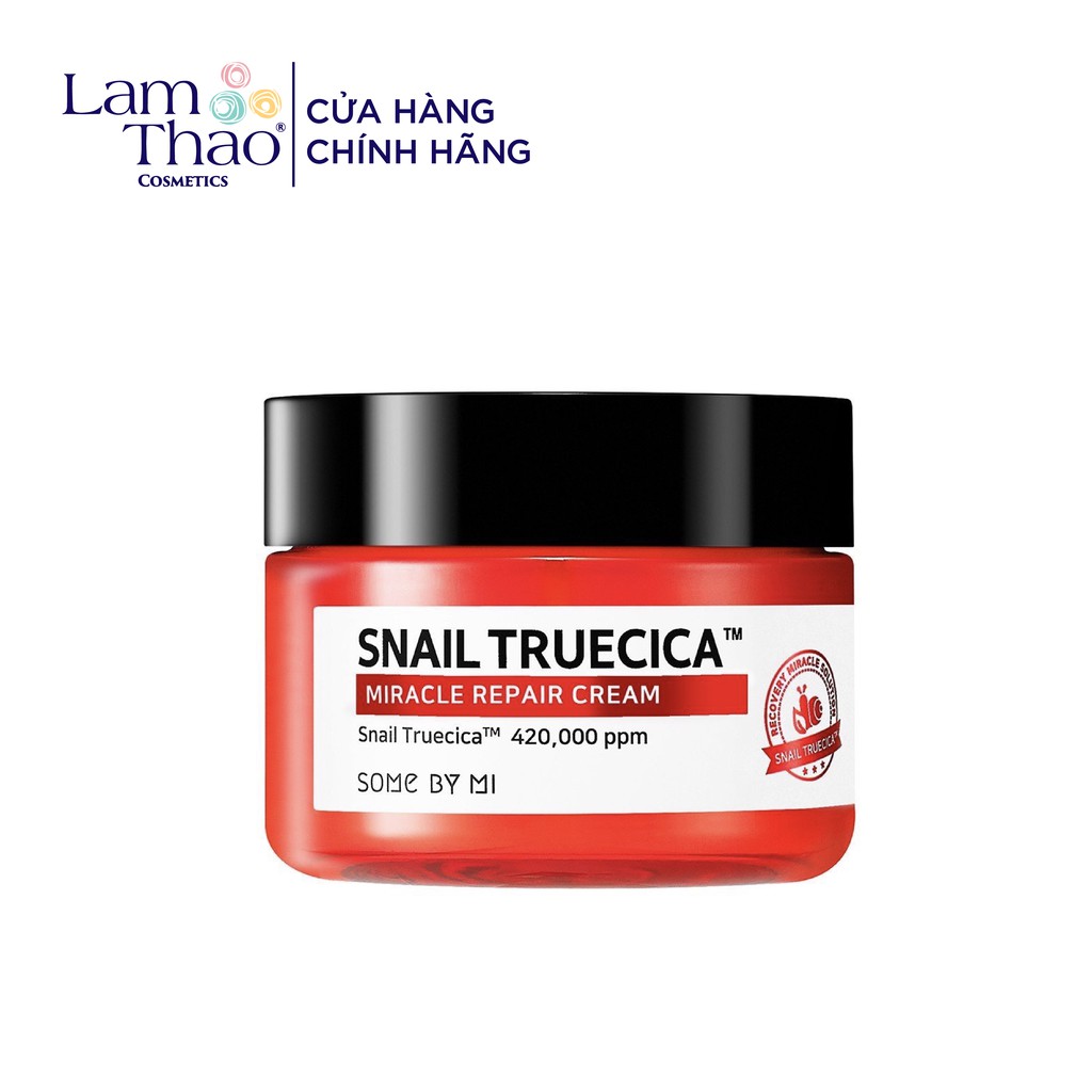 [Kem Dưỡng] Some By Mi Snail Truecica Miracle Repair Cream ( Chiết Xuất Dịch Ốc Sên PHỤC HỒI DA )