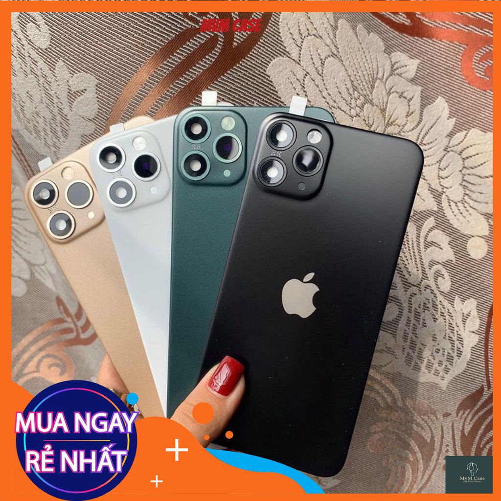 Miếng dán lưng độ giả iphone X/Xs - Xr - Xs Max thành iPhone 11 / 11 Pro / 11 ProMax