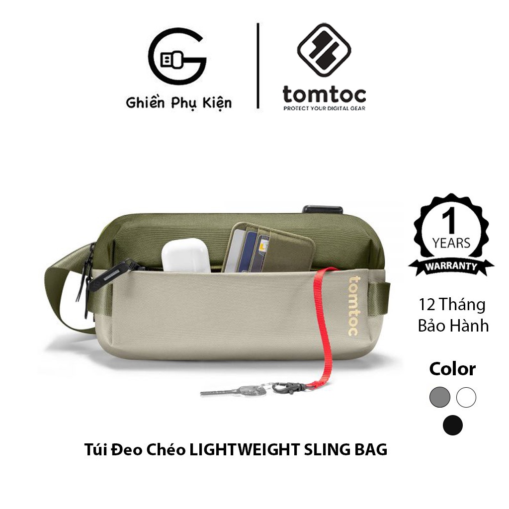 Túi Đeo Chéo Tomtoc Ballistic Stylish 8.3inch - Hàng Chính Hãng