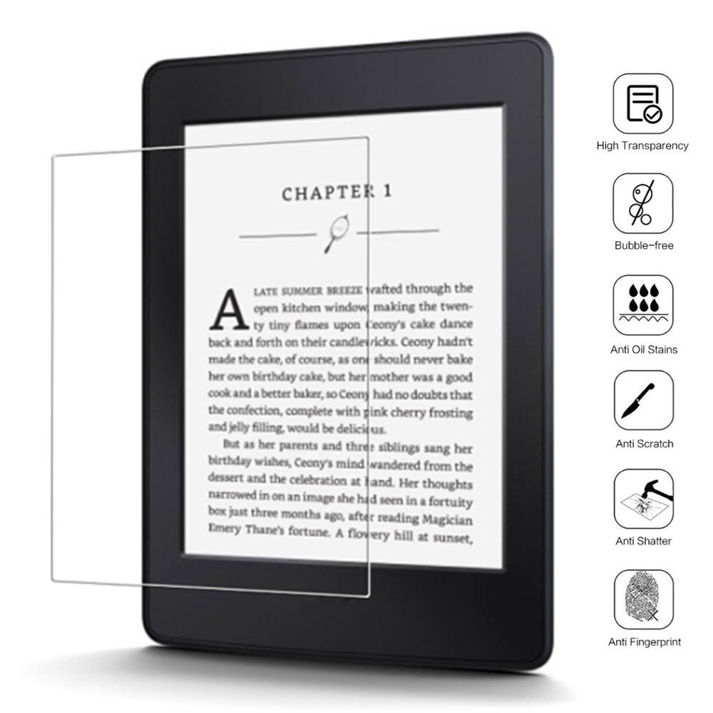Kính cường lực bảo vệ màn hình có độ trong suốt cao cho Amazon Kindle hoàn toàn mới Thế hệ thứ 10 2019 Paperwhite 1/2/3