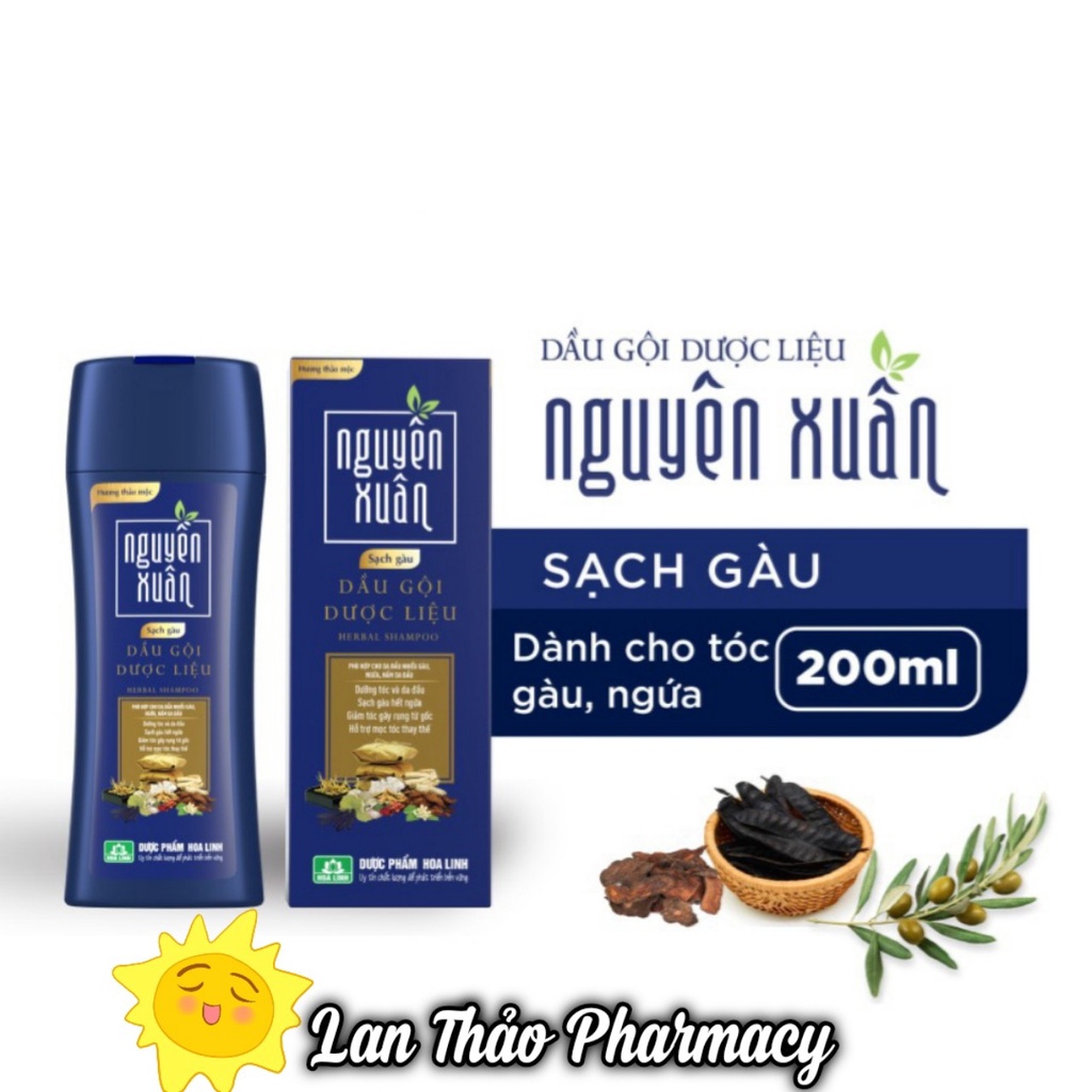 Dầu gội Nguyên Xuân dành cho tóc gàu ngứa da đầu