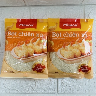 Bột chiên Xù màu trắng 100g Mới