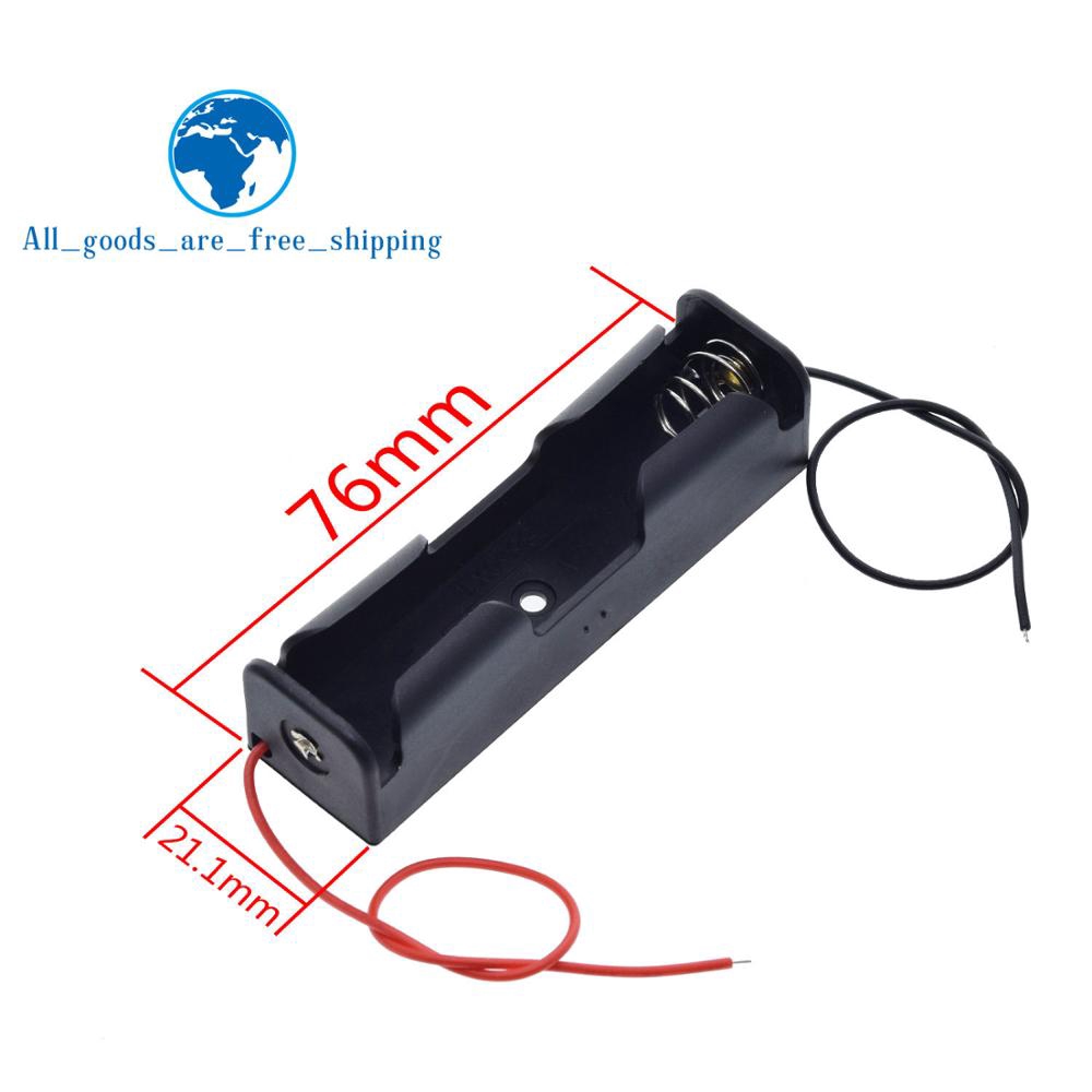 Hộp Nhựa Đựng Pin 1x 2x 3x 4x 18650 1 2 3 4 Pin Có Dây Nối