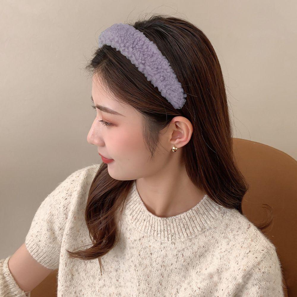 Băng Đô Vải Cotton Bản Rộng Thời Trang Cho Nữ