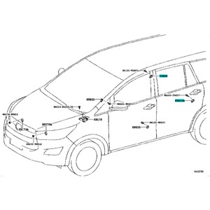 Túi Khí Cảm Biến 89831-0k070 Chất Lượng Cao