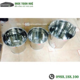 Xô inox đựng nước