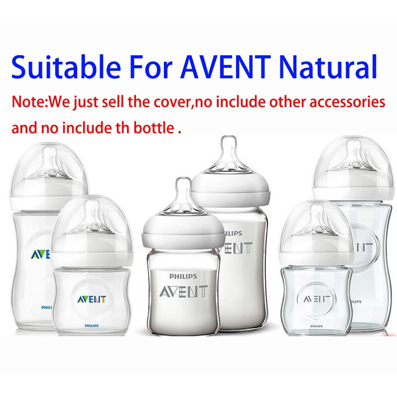 Nắp bình sữa tự nhiên Philips Avent Baby dành cho bình sữa cổ rộng bằng thủy tinh PP