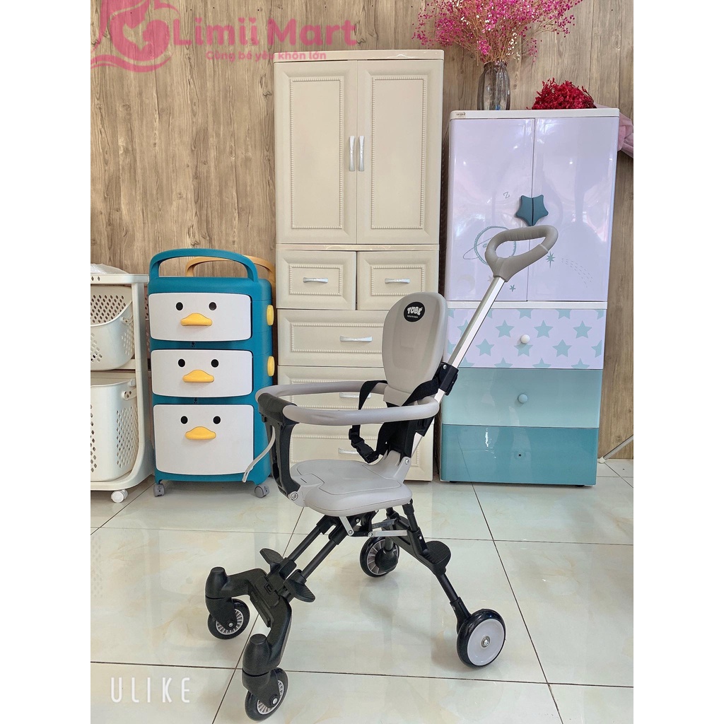Xe đẩy gấp gọn du lịchTOBE -UMOO cho em bé xe gấp gọn siêu nhẹ cho bé mẫu mới 2023
