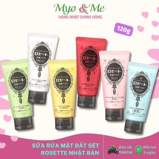 Sữa rửa mặt Rosette Nhật Bản từ đất sét - 120g