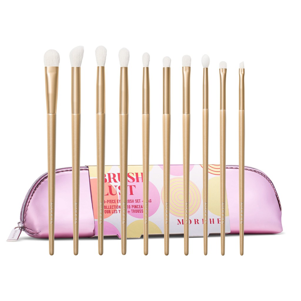 Set cọ Morphe Brush Lust 10 cây cho mắt