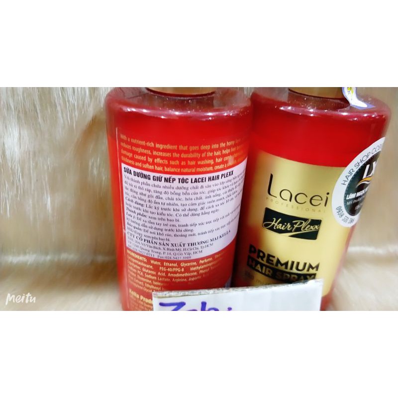 Sữa dưỡng giữ nếp tóc LACEI PREMIUM hair spray 250ml