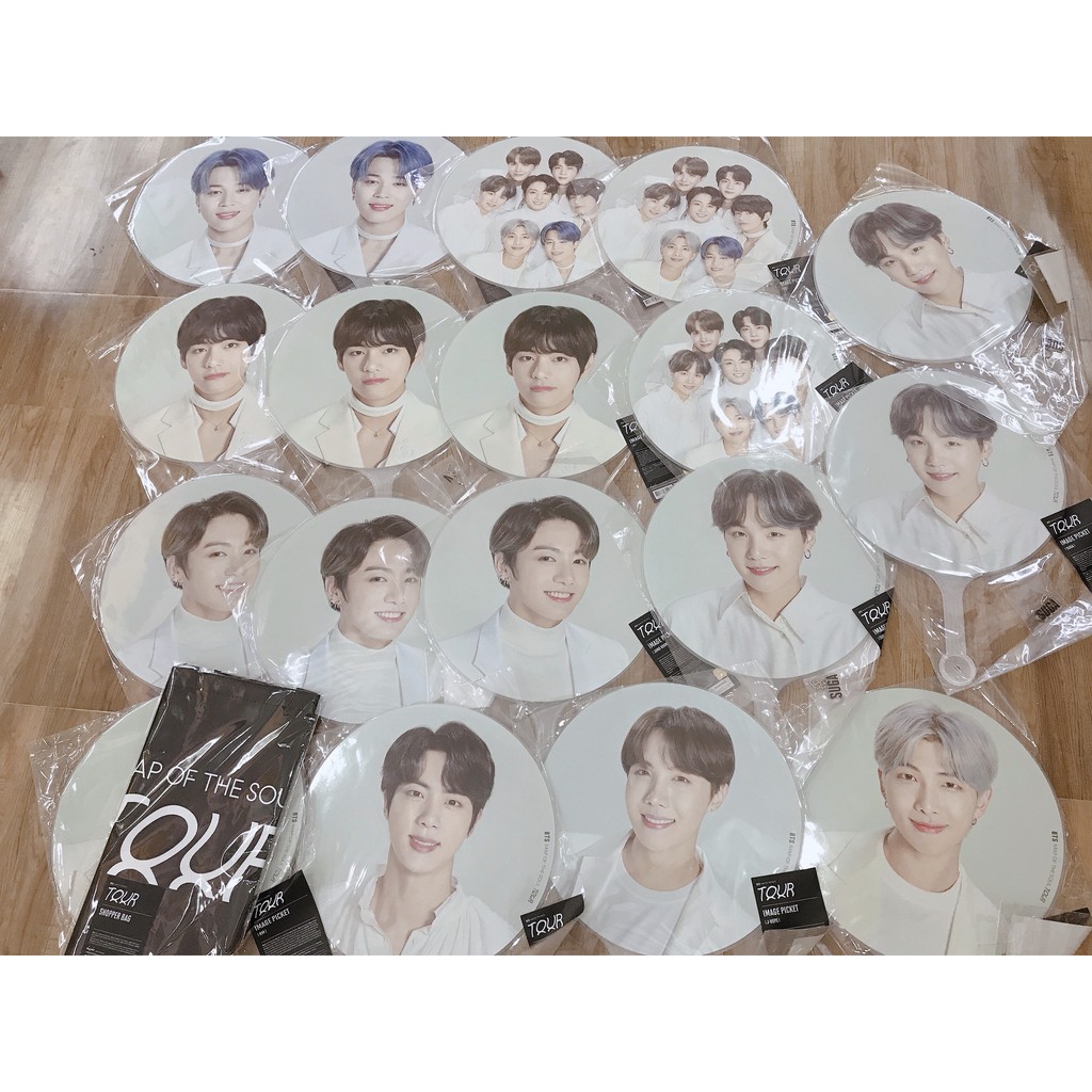 [Chính hãng]  quạt lớn Image Picket Goods Tour nhóm BTS