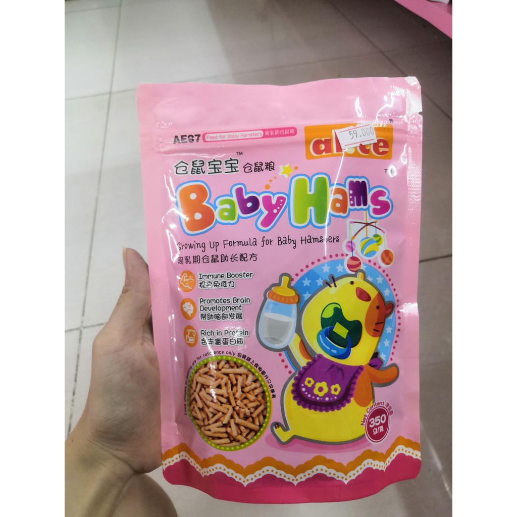 Thức ăn dành cho Hamster Baby hãng Alice