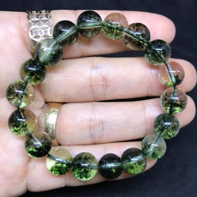 VÒNG TAY ƯU LINH XANH LÁ 10LY