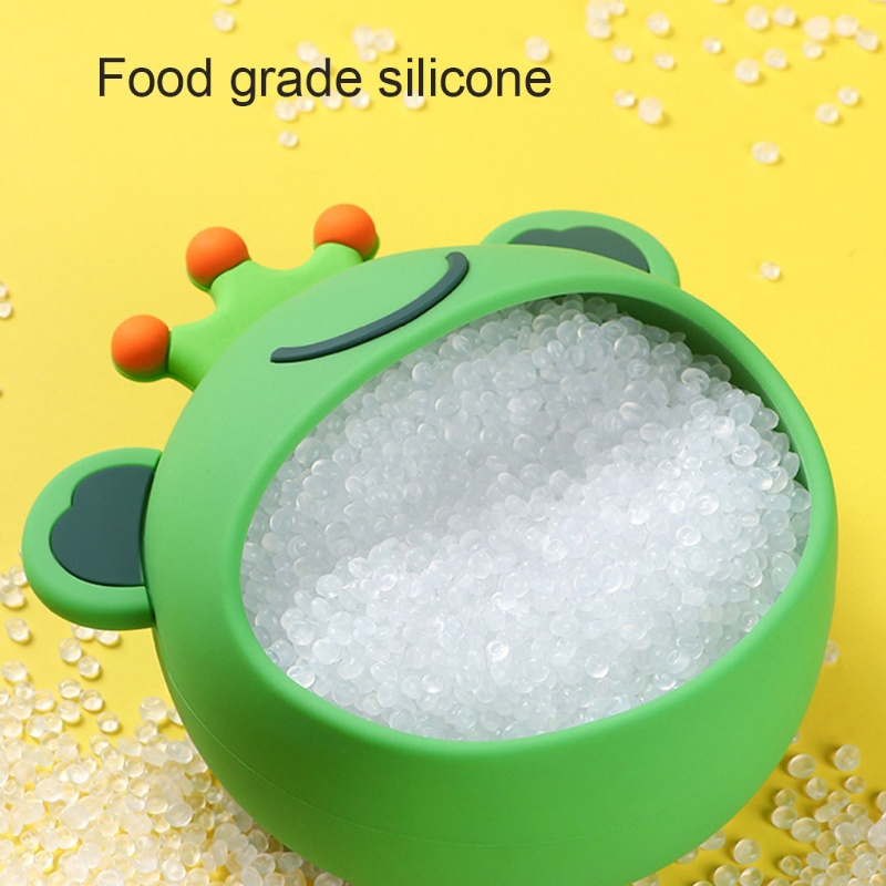 Bộ Tô Silicone Chống Trượt Có Giác Hút Nhỏ Gọn Cho Bé Tập Ăn