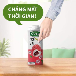 Trà sữa Cozy Moment đào 225ML