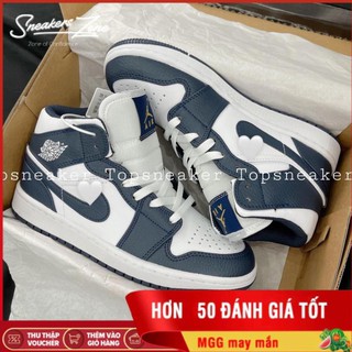 Giày Sneaker Jordan 1 Tím Than Full Box Freeship