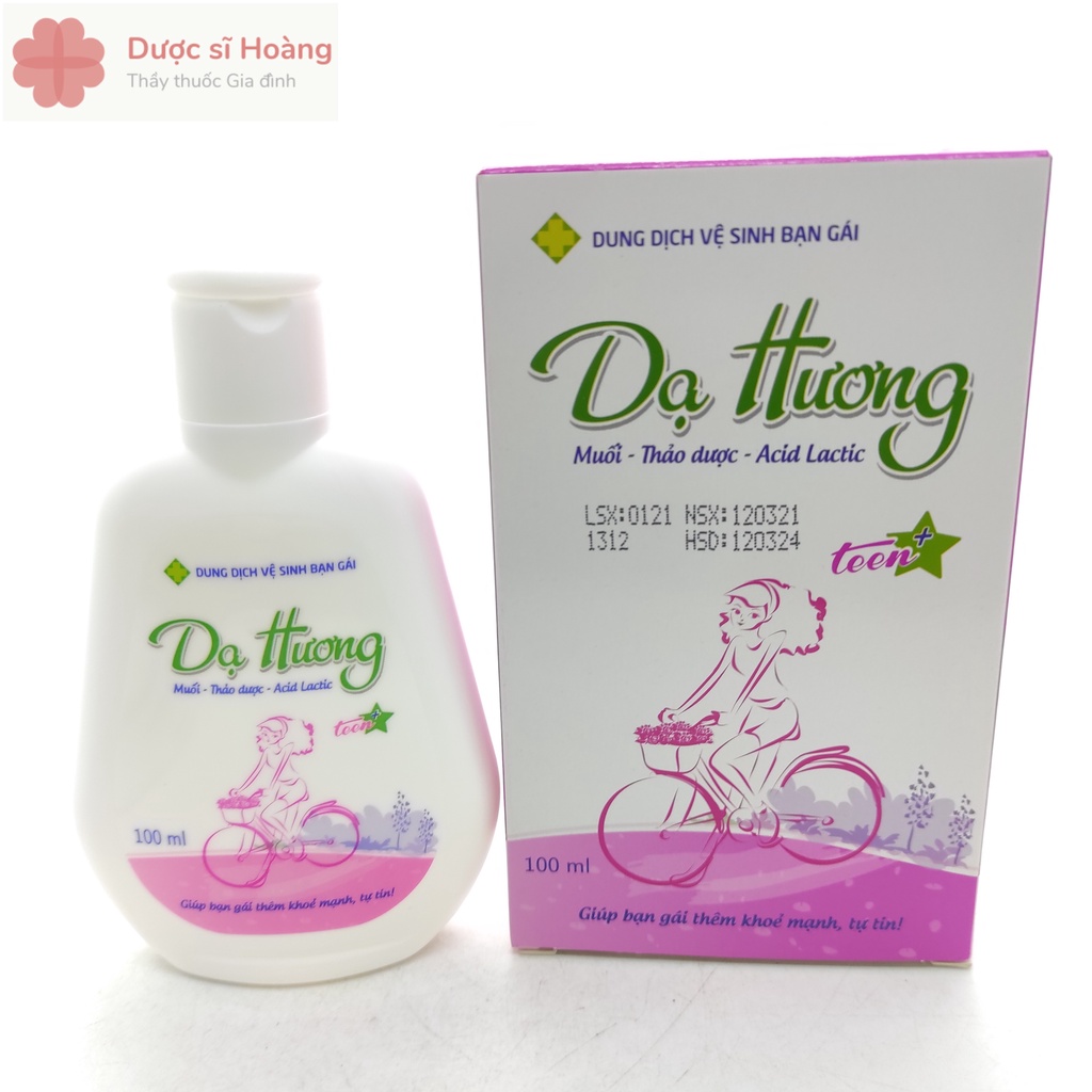 Dung Dịch Vệ Sinh Phụ Nữ Dạ Hương Teen+ 100ml