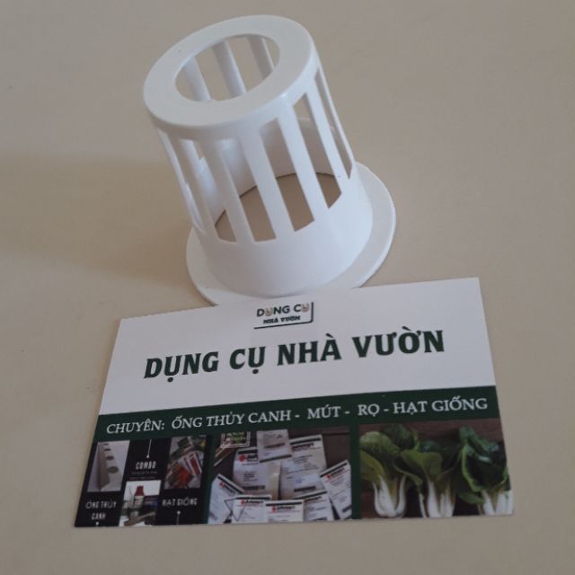 100 Rọ nhựa thủy canh (khoét lỗ)