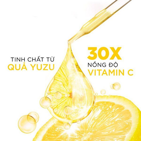 Tinh Chất Garnier Light Complete Speed Vitamin C Booster Serum Sáng Da & Mờ Thâm 30ml