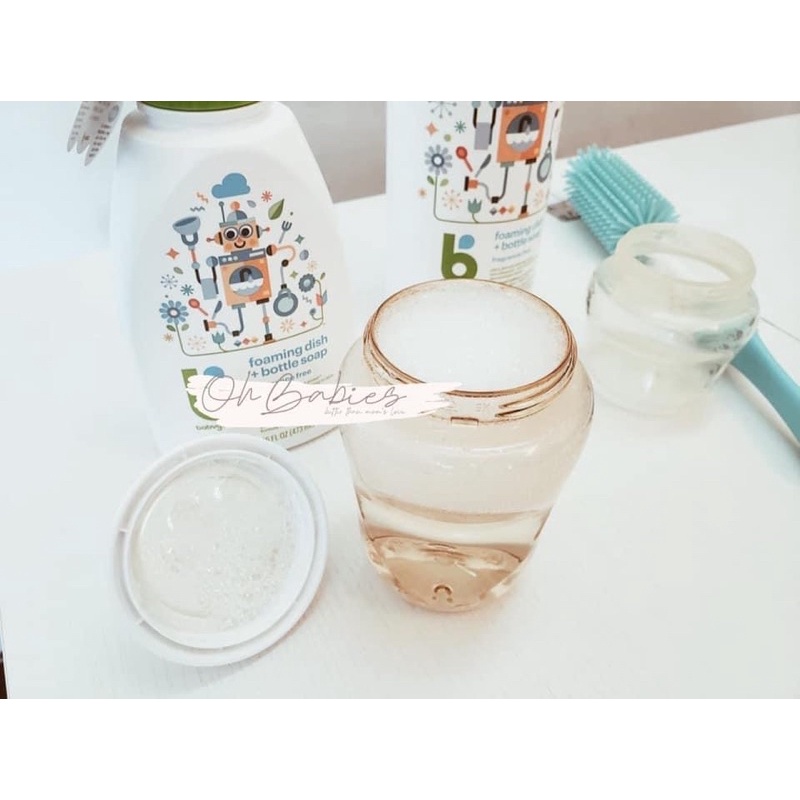 Nước rửa bình Babyganics hữu cơ an toàn cho bé 473ml [OH BABIES]