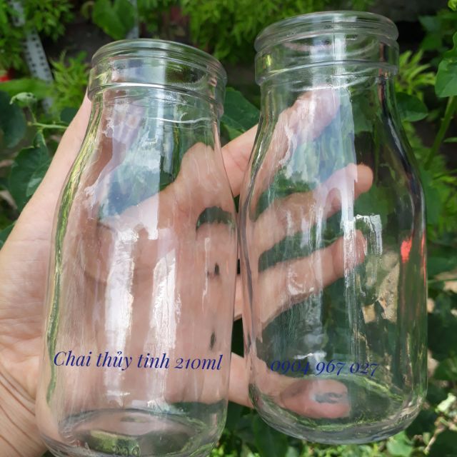 Chai thủy tinh 5c   50k