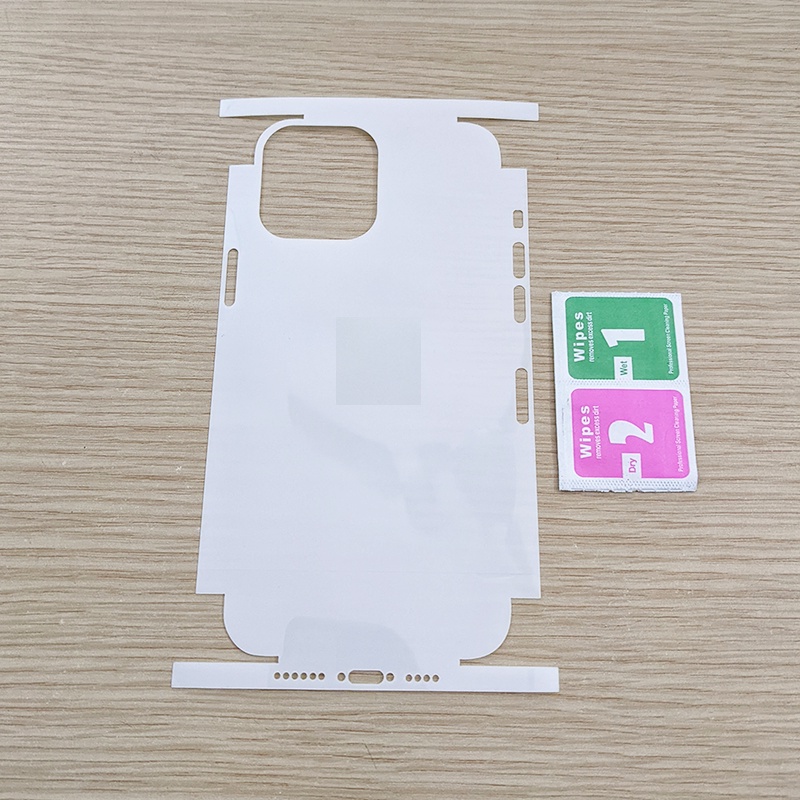 Miếng dán PPF full lưng viền cho Iphone 14 Pro Max, 13 Pro Max, 12 Pro Max - Dán mắt camera Iphone (PPF 3 lớp)