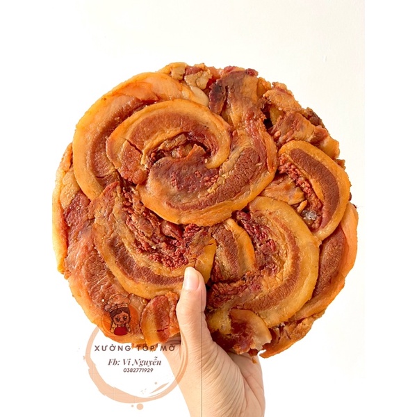 BÁNH TÓP MỠ ĂN LÀ GHIỀN