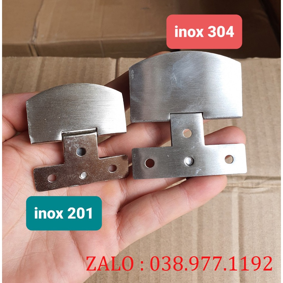Bản lề inox cho cánh tủ kính dạng kẹp không khoét lỗ, khóa cánh đôi, khóa cánh đơn,nhấn nhả đơn, nhấn nhả đôi