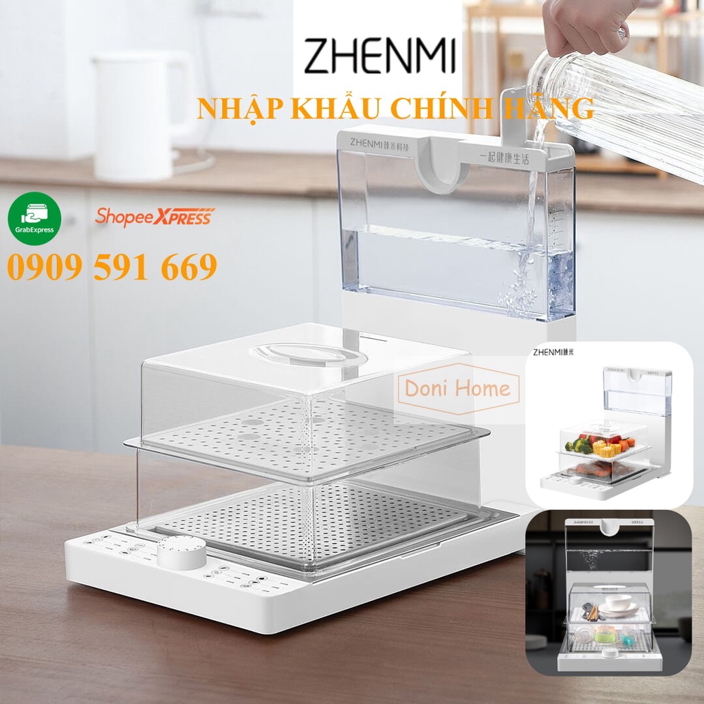 [Mã Hoàn Xu 50k] Nồi Hấp Điện Đa Năng Xiaomi ZHENMI Z1✅ Dung Tích 10L, Công Nghệ Làm Nóng Nhanh