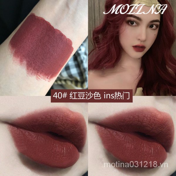 Son Lì Tông Màu Đất Socola Nâu Trang Điểm Phong Cách Retro Âu Mỹ | BigBuy360 - bigbuy360.vn