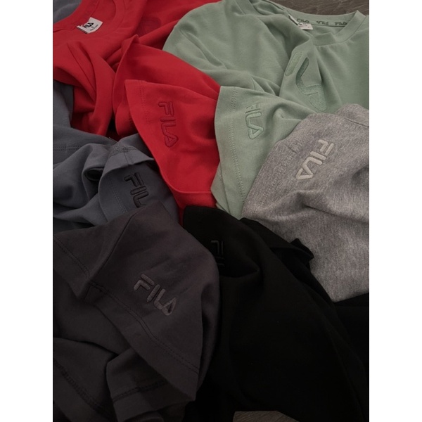 A396-Áo thun thêu huy hiệu fl