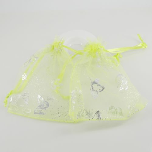 Set 10 Túi Dây Rút Đựng Trang Sức Hình Bướm Xinh Xắn