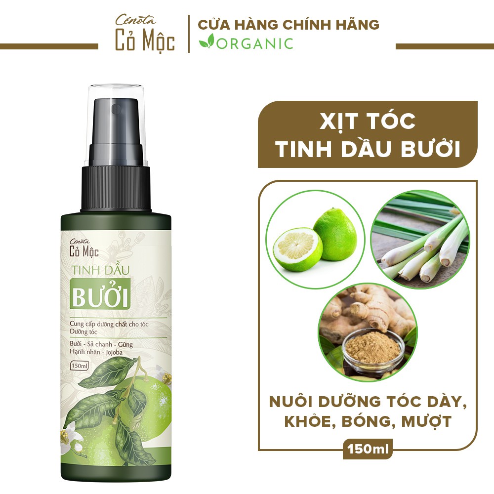 Xịt tóc tinh dầu bưởi Cenota 100ml, xịt tóc tinh dầu bưởi kích thích mọc tóc tự nhiên | BigBuy360 - bigbuy360.vn